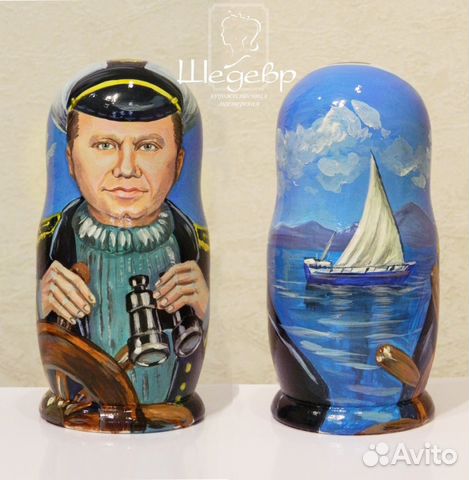 Портретные матрешки