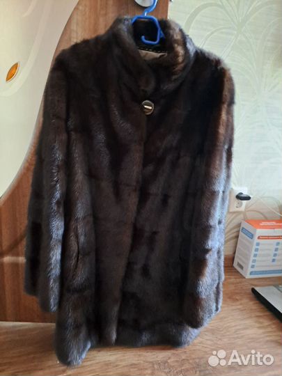Шуба норковая 42 44 бу