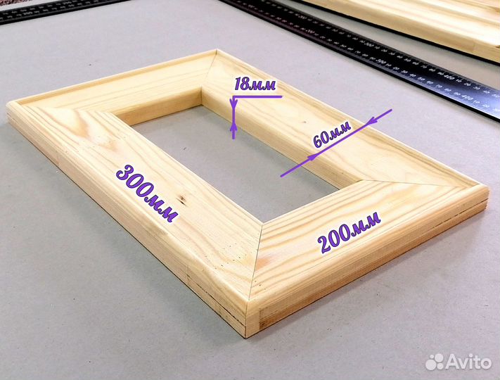 Грунтованный холст на подрамнике