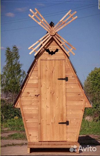 Дачный туалет с установкой Я292