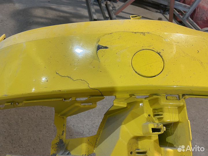 Бампер передний Шкода Рапид