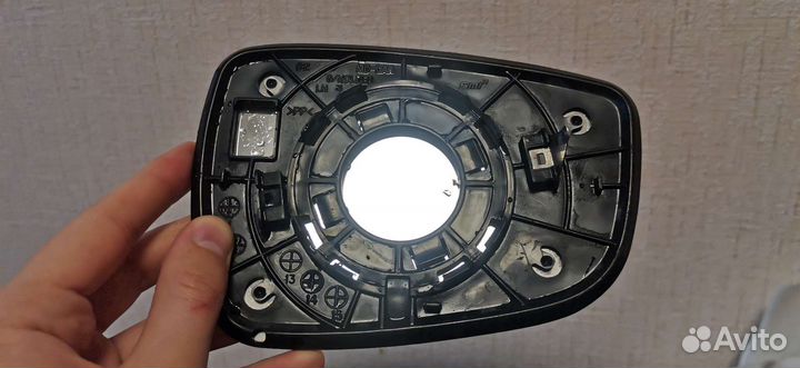 Зеркальный элемент hyundai solaris