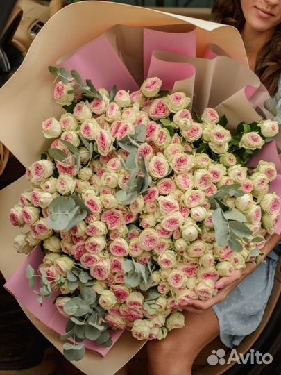 Цветы Букет Розы