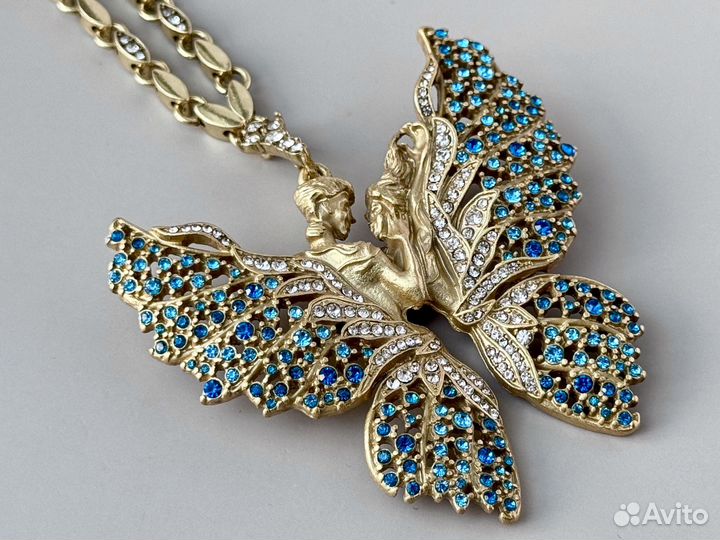 Серьги и колье винтаж Eliza Sissi / IT