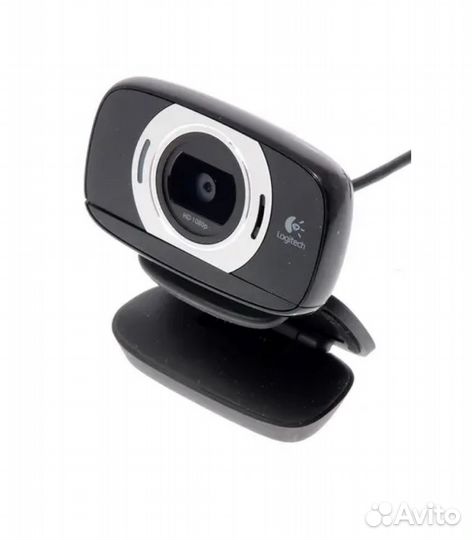 Веб-камера Logitech HD C615, черный, 960-001056