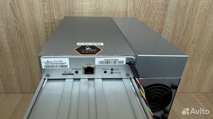 Bitmain Antminer E9pro 3680mh Наличие гтд