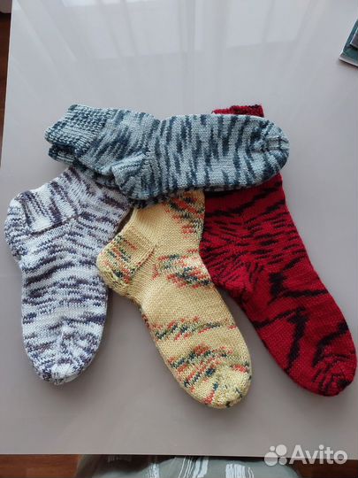 Носки вязаные ручной работы женские