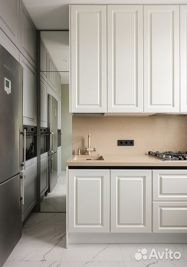 Кухня на заказ из мдф под ключ