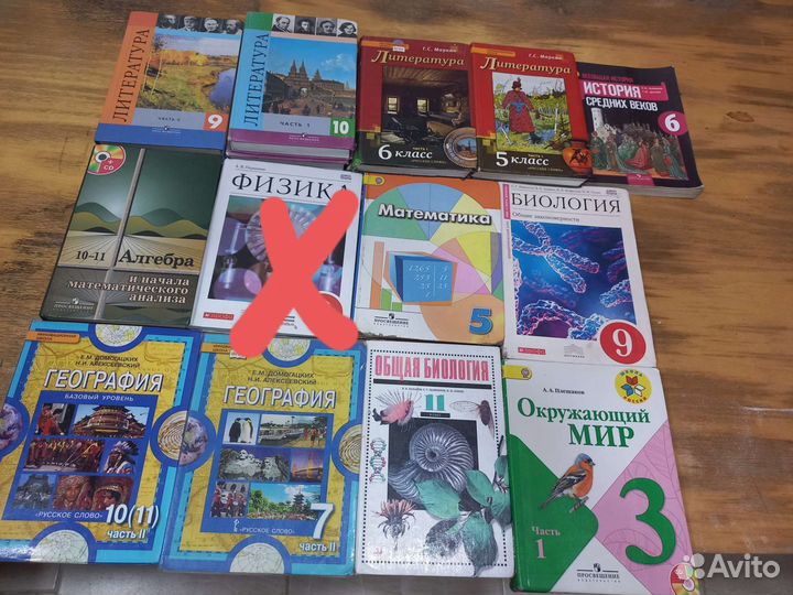 Книги школьные