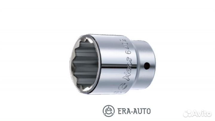 Hans 8402M024 Торцевая головка 1 12-гр. 24 мм