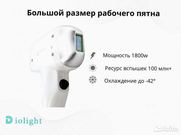 Диодный лазер diolight UltraOne 1800pw, рассрочка