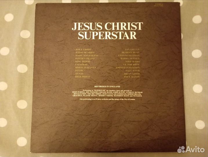 Виниловая пластинка Jesus Christ Superstar