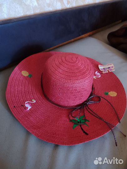 Шляпа женская пляжная