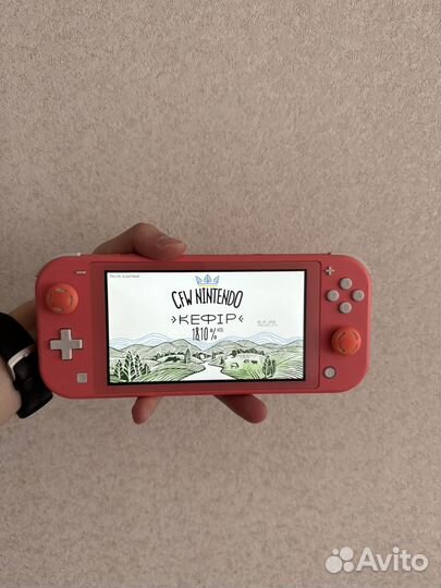 Прошитая Nintendo Switch Lite 256+32Гб