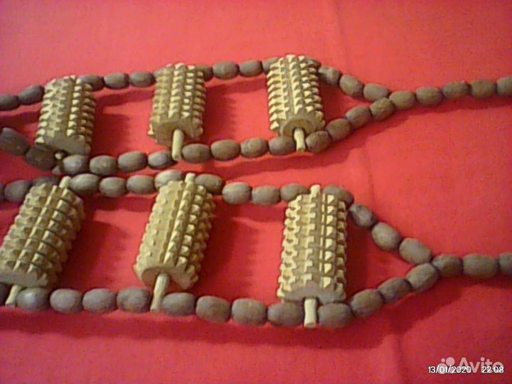 Массажёр деревянный