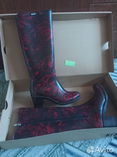 Сапоги резиновые женские 38