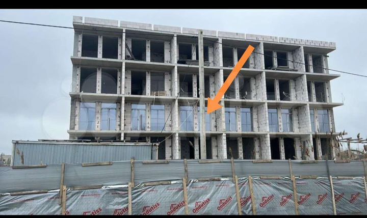Апартаменты-студия, 34 м², 2/4 эт.