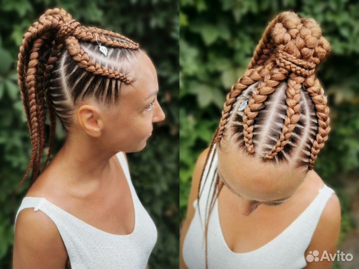 Афрокосы, зизи, брейды