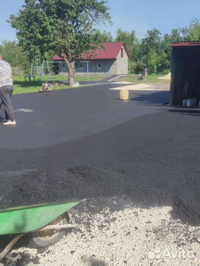 Асфальтирование,укладка тротуарной плитки и т.д