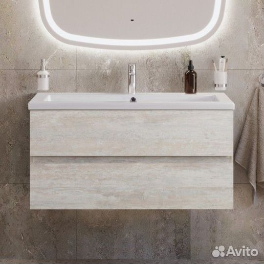 Мебель для ванной Cezares Molveno 46-100-CZR-8070-100 Legno Bianco