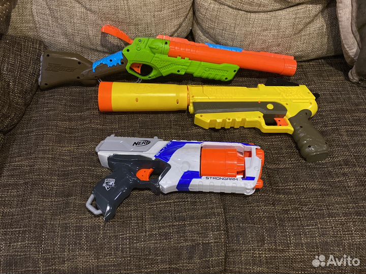 Пистолеты Nerf, выбор, отличное сост