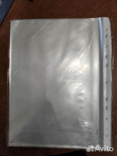 Папка-вкладыш (файлы) 30-40 мкм 100 шт