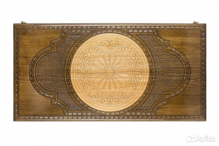 Нарды резные Армянский узор 60 х 60 см бук Армения 62892