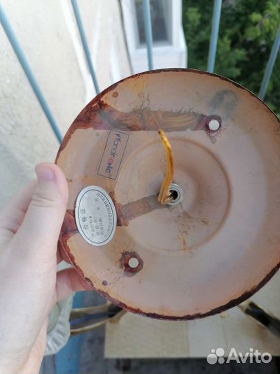 Хрустальная люстра СССР винтажная