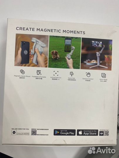 Стабилизатор Dji OM4 OK100