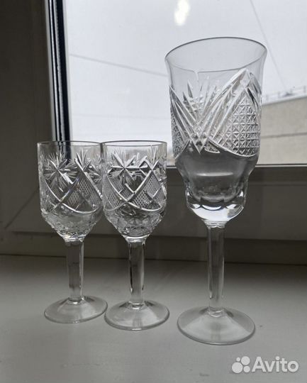 Хрустальная посуда СССР