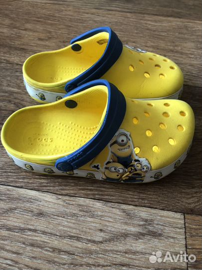 Crocs сабо детские 27р-р дина стопы 16.6