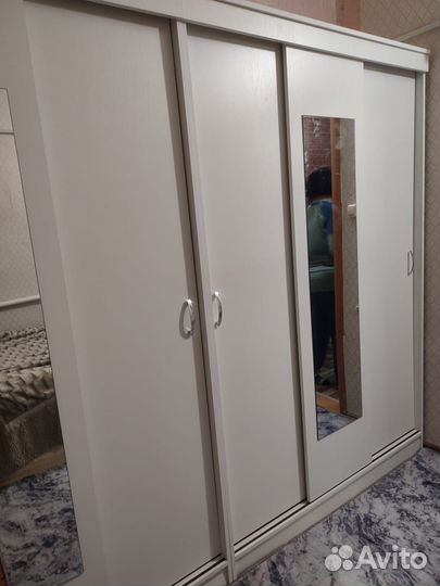 Шкаф купе белый