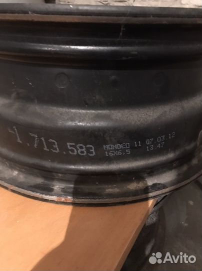 Диски штампованные на ford mondeo