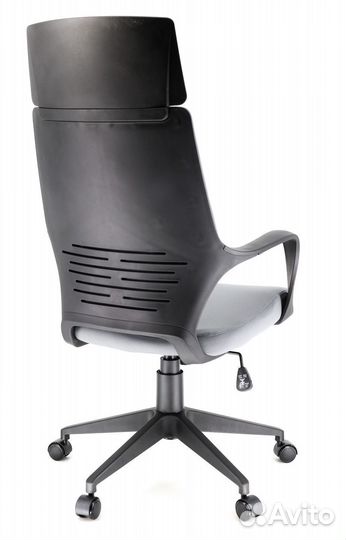 Кресло EverProf Trio Black TM Ткань Серый