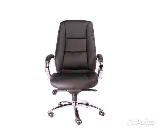 Кресло офисное EverProf Kron M Кожа Черный