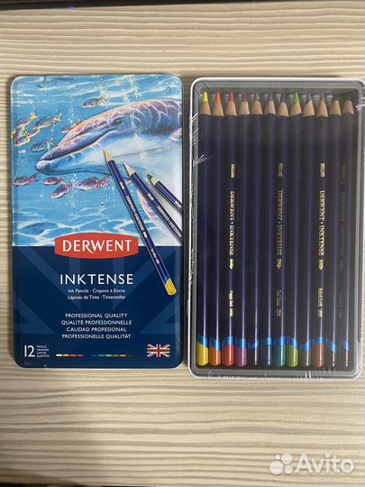 Derwent inktense акварельные карандаши