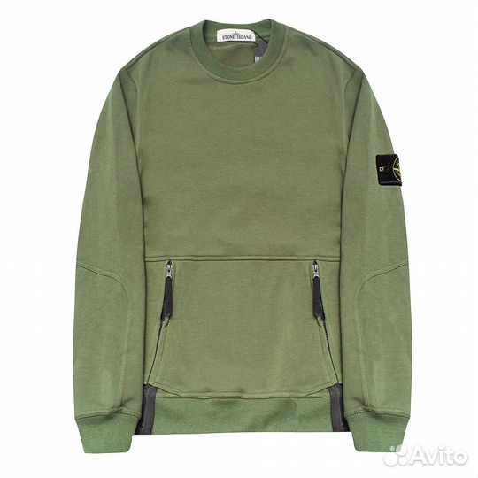 Stone Island свитшот хаки (M,L,XL.XXL)