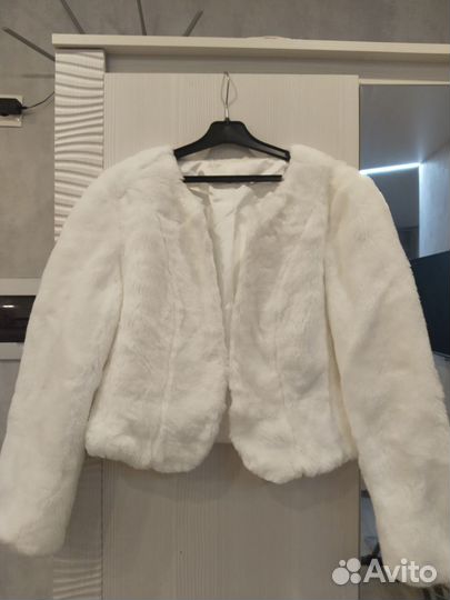 Полушубок свадебный