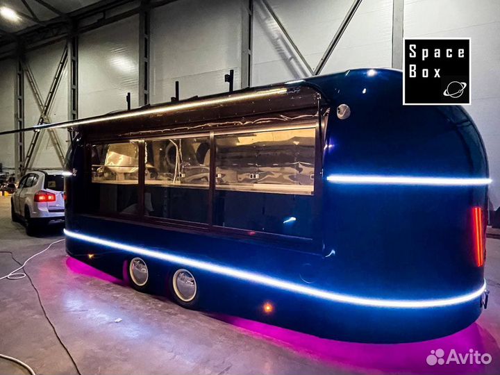 Фудтрак, Торговый павильон