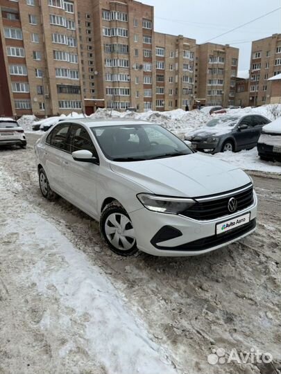 Volkswagen Polo 1.6 AT, 2021, 6 500 км