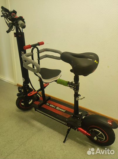 Электросамокат для взрослых с сиденьем