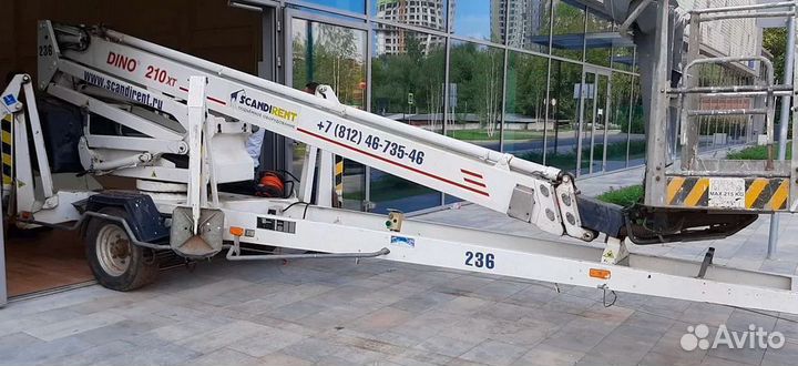 Коленчатый подъемник Dino 210 XT