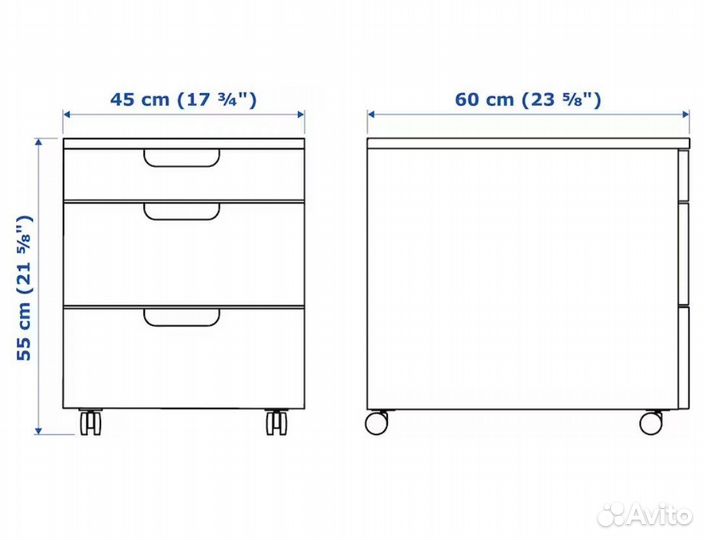 Тумба IKEA galant (икеа галант)
