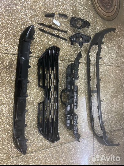 Запчасти на передний бампер тойота раф 4