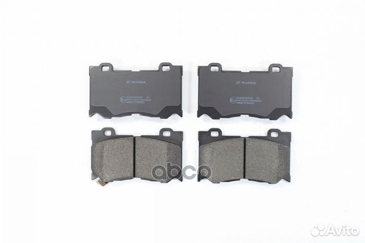 Колодки тормозные infiniti FX35/37/50 08/GS35