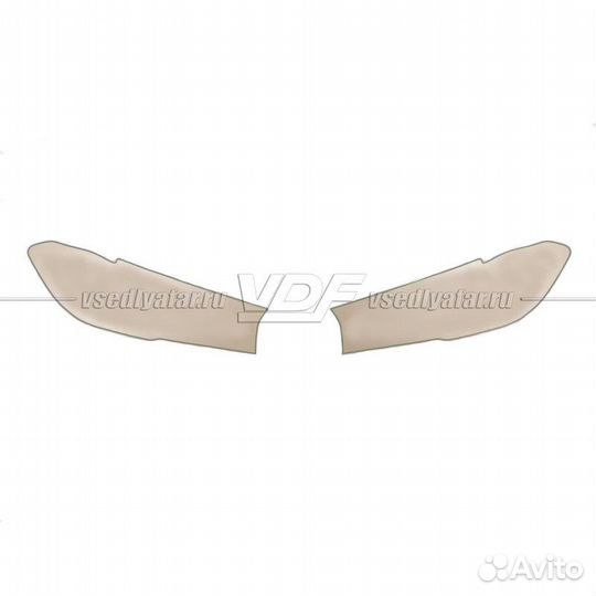 Плёнка для оклейки фар BMW 5 G30 (FL 2021)