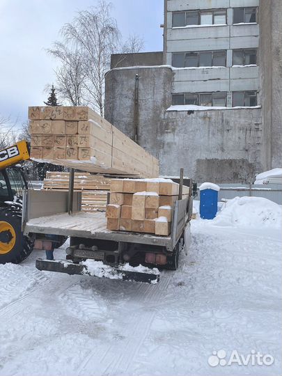 Брус обрезной 150х150х6000мм 1 сорт ГОСТ