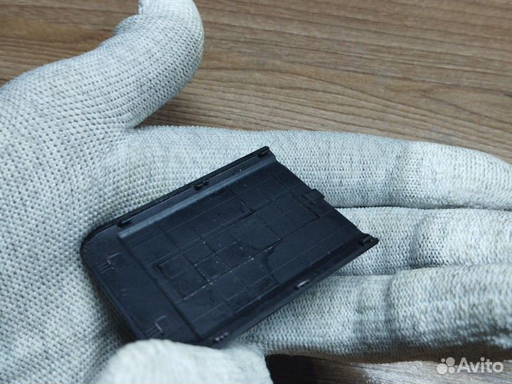 Samsung E590. Задняя крышка. Оригинал. Чёрная