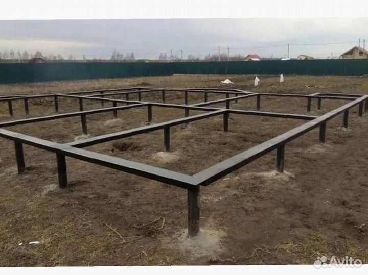 Установка винтовых свай