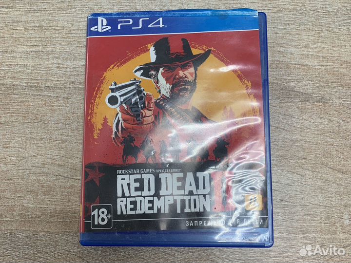 Диск PS4 Red Dead Redemption II